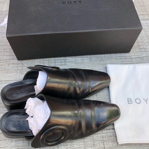 Boyy Scarpe Yeuxlet Mule. EU38/US 8
